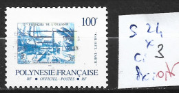 POLYNESIE FRANCAISE SERVICE 24 * Côte 3 € - Dienstmarken