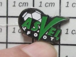 1616B Pin's Pins / Rare Et De Belle Qualité / SPORTS / CLUB FOOTBALL ASVEL VILLEURBANNE - Football