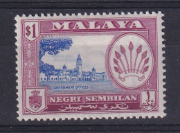 Negri Sembilan: 1957/63   Pictorial     SG77    $1  MH - Negri Sembilan