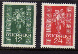 Autriche -   1937 -   Pour L'Affranchissement  Des Correspondances De Nouvel-An Neufs** - MNH - Ungebraucht