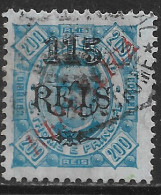 St. Thomas & Prince – 1920 King Carlos Local Overprinted REPUBLICA 115 Réis Over 200 Réis FAINTED SURCHARGE - St. Thomas & Prince