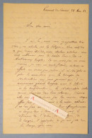 ● L.A.S 1869 Louis Antoine GARNIER PAGES Cannet / Cannes - Pologne Italie Reynaud Fut Maire De Paris Né Marseille Lettre - Politiques & Militaires