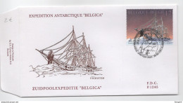 België 1997 - Mi:2778, Yv:2726, OBP:2726, Stamp - □ - Antarctic Expedition Belgica FDC 1245 - Spedizioni Antartiche