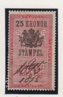 Zweden Fiskale Zegel Cat. Barefoot : Staempel(Documentary) 22 - Revenue Stamps