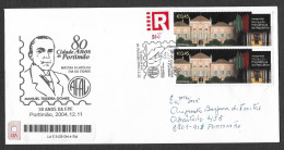 Portugal Lettre Recommandée 2004 Cachet Commemoratif Teixeira Gomes Portimão Algarve Event Pmk Registered Cover - Sellados Mecánicos ( Publicitario)