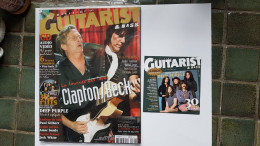 MAGAZINE GUITARIST & BASS N° 230 S Avec CD AUDIO VIDEO - Clapton Beck -47 Pages Partitions DEEP PURPLE ... - Musique