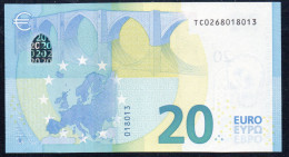 € 20  IRELAND TC  T001  DRAGHI  UNC - 20 Euro