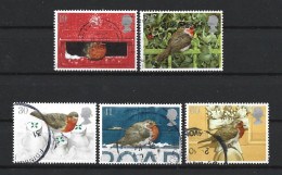 Gr. Britain 1995 Christmas Robins  Y.T. 1842/1846 (0) - Used Stamps