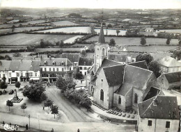 Gd Format -ref-AD426- Yonne - Quarré Les Tombes - L Eglise Et Son Quartier - Vue Aerienne - - Quarre Les Tombes