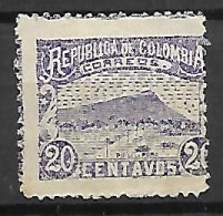 COLOMBIE   -   1902.   Y&T N° 143 * , Dentelé - Colombia
