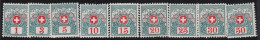 Suisse   .  Yvert  .     Taxe  42/50     .        *  ( 47: ** )      .    Neuf Avec Gomme - Postage Due