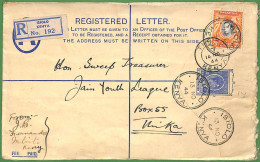 ZA1480 - Kenya Uganda Tanganyika - POSTAL HISTORY - Stationery COVER From ISIOLO To THIKA  1944 - Kenya, Oeganda & Tanganyika