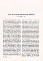 A102 1441 Heinrich Dübi Melchior Anderegg Bergsteiger SAC Artikel 1908 - Sonstige & Ohne Zuordnung