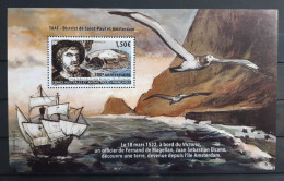 TAAF 2022 EVENTS Fauna. Birds. Ship. 500th Anniv Of The Discovery Of AMSTERDAM ISLAND - Fine S/S MNH - Nuevos