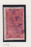 Zweden Fiskale Zegel Cat. Barefoot : Staempel(Documentary) 59 Tanding 13 - Revenue Stamps