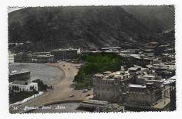 CPSM COLORISEE STEAMER POINT, ADEN, Format 9 Cm Sur 14 Cm Environ, YEMEN - Yémen