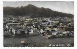 CPSM COLORISEE A VIEW OF CRATER, ADEN, Format 9 Cm Sur 14 Cm Environ, YEMEN - Jemen