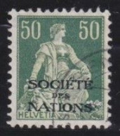 Suisse   .  Yvert  .     Service  25      .        O        .      Oblitéré - Dienstzegels