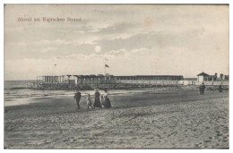 S5258/ Riga Lettland Abend Am Rigaschen Strand AK 1908 - Lettonie