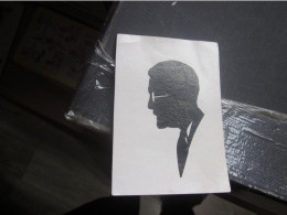 Silhouette Man 6.5x9 Cm - Scherenschnitt - Silhouette