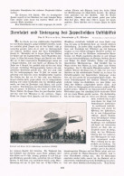 A102 1452-2 Neureuther Zeppelin Fernfahrt Untergang Luftschiff Artikel 1908 - Autres & Non Classés