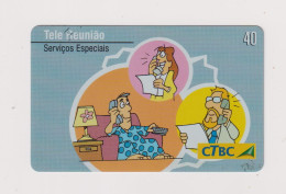 BRASIL -  Tele Reuniao Inductive  Phonecard - Brasile