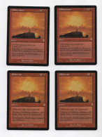 Lot De 4 Oblitération MTG Magic The Gathering - Rot