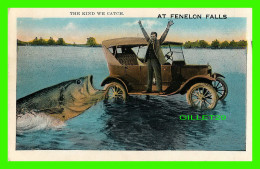 FENELON FALLS , ONTARIO - THE KIND WE CATCH - KAWARTHA LAKES - TRAVEL - - Other & Unclassified