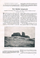 A102 1456 Charles Dieck Helgoland Nordsee Artikel 1909 - Other & Unclassified