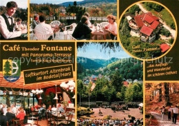 73646684 Altenbrak Harz Cafe Theodor Fontane Mit Panorama Terrasse Fliegeraufnah - Altenbrak