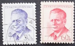 CECOSLOVACCHIA  1958 PRESIDENT NOVOTNY - Used Stamps