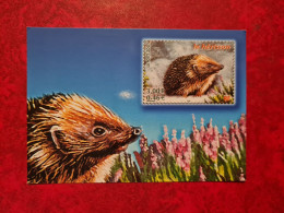 Carte TIMBRES LE HERISON 2001 - Briefmarken (Abbildungen)