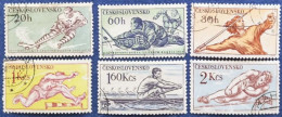 CECOSLOVACCHIA   1959 SPORT  SERIE COMPLETA - Usados