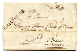 ALLEMAGNE - DE WETZLAR + D'ALLEMAGNE, 1792 - Prephilately