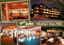 73645703 Roehrnbach Hotel Jagdhof Restaurant Hallenbad Bayerischer Wald Roehrnba - Lobenstein