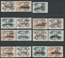 Russia:Unused Stamps Overprinted Soviet Union Stamps, Vladivostok, Ships, Submarine, War Ship, Sailing Ship, 1993, MNH - Ongebruikt