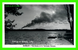 SUDBURY, ONTARIO - EVENING ON RAMSEY LAKE - CARTE PHOTO - - Autres & Non Classés