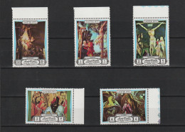 1972  Ras Al Khaima - Easter Paintings - Complete Set  Mi 894A - 898A - Perf - MNH - Ra's Al-Chaima