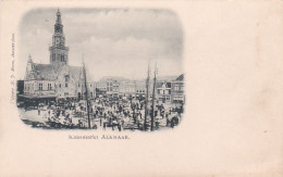 3765	78	Alkmaar, Kaasmarkt Rond 1900 (kleine Vouwen In De Hoeken) - Alkmaar