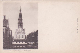 3765	83	Alkmaar, Waaggebouw Rond 1900 (kleine Vouwen In De Hoeken) - Alkmaar