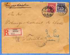 Allemagne Reich 1924 - Lettre Einschreiben De Leipzig - G30384 - Lettres & Documents
