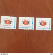 Timbre Personnalisés Collection Et Patrimoine Adhésif N°1-2 Et 3 Cadre Bleu Neuf Xx - Unused Stamps