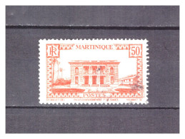 MARTINIQUE     N ° 144    .  50 C   ROUGE       OBLITERE   .  SUPERBE . - Usados