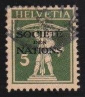 Suisse   .  Yvert  .     Service  48A    .        O        .      Oblitéré - Dienstzegels