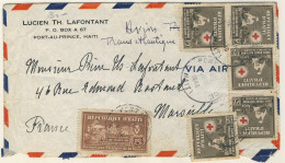 (C01) - HAITI - AIR MAIL COVER PORT AU PRINCE => FRANCE 1946 - Haïti