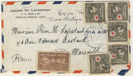 (C01) - HAITI - AIR MAIL COVER PORT AU PRINCE => FRANCE 1946 - Haiti