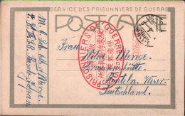 ! 1918 Kriegsgefangenenlager Bando Japan, Prisonniers De Guerre, POW Camp, 1. Weltkrieg, Send To Rinteln - Cartas & Documentos