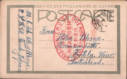 ! 1918 Kriegsgefangenenlager Bando Japan, Prisonniers De Guerre, POW Camp, 1. Weltkrieg, Send To Rinteln - Brieven En Documenten