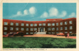 TRENTON, ONTARIO - TRENTON MEMORIAL HOSPITAL - ANIMATED WITH OLD CARS - PECO - - Other & Unclassified