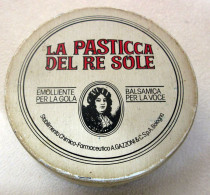 La Pasticca Del Re Sole Scatola Di Latta Vintage Ø  Cm. 7 - Scatole